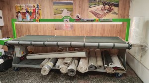 Używany stół do zwijania dywanów Economic S-3000